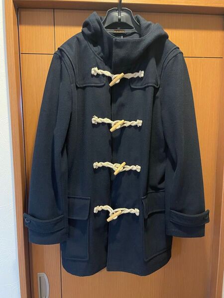 値下げ中 GU ダッフルコート ネイビー サイズL