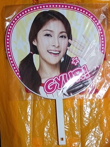 KARA パク・ギュリ KAMILIA FESTIVAL FAN MEETING 2015 団扇 うちわ カラ Park Gyuri カミリアスクール ファンミ グッズ ペンミ 新品未開封