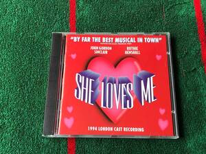 SHE LOVES ME 1994 LONDON CAST 中古CD ミュージカル John GOrdon Sinclair Ruthie Henshall Joe Masteroff Jerry Bock Sheldon Harnick