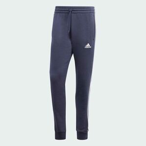 adidas アディダス エッセンシャルズ スウェットパンツ フリース 起毛 スポーツ ネイビー サイズL◆新品未使用タグ付正規品