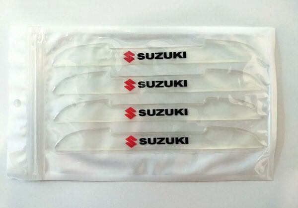 スズキ ドアエッジ モール プロテクター クリアー ドア ミラー SUZUKI エンブレム ジムニー ワゴンR スイフト