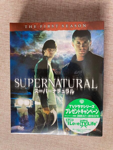 SUPER NATURAL スーパーナチュラル THE FIRST SEASON Disc1~5/DVD【新品・未開封】