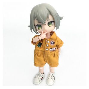 つなぎ サロペット 服 ふく オビツ11 ねんどろいどどーる オーバーオール 洋服 着せ替え ピコニーモ ピコドー9 10