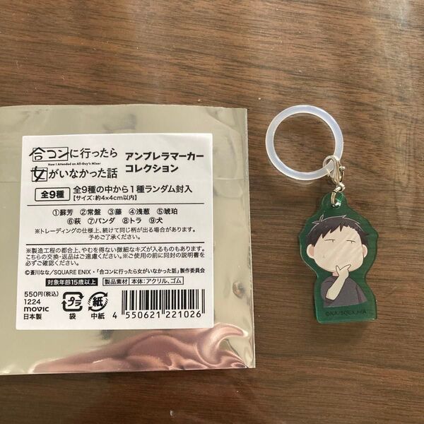 合コンに行ったら女がいなかった話 アンブレラマーカーコレクション 常盤 アクリルキーホルダー