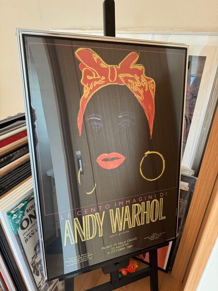 アンディ ウォーホル Andy Warhol マミー ANDY WARHOL 額装 特大 ポスター 100.5cm×70.5cm