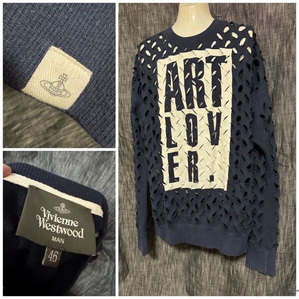 定価38500円 Vivienne Westwood MAN スウェット 46