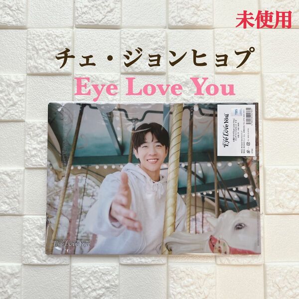 新品未使用 チェジョンヒョプ クリアファイル 3枚 eyeloveyou 韓国 韓流 TBS ユンテオ