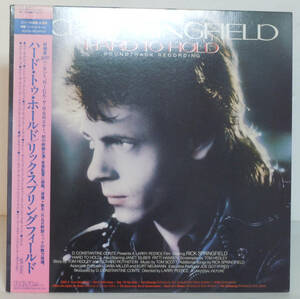 91205S 帯付美盤12LP★リック・スプリングフィールド/RICK SPRINGFIELD/HARD TO HOLD/SOUNDTRACK RECORDING★RPL-8233 