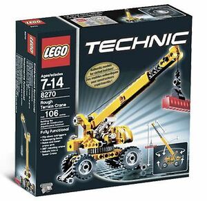 レゴ LEGO ☆ テクニック Technic ☆ 8270 ラフテレーンクレーン LegoRough Terrain Crane ☆ 希少・新品・未開封 ☆ 2007年製品・現絶版