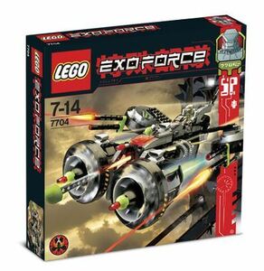 レゴ LEGO ☆ エクソフォース Exo-Force ☆ 7704 ソニック・ファントム Sonic Phantom ☆ 新品・ 未開封 ☆ 2006年製品(現絶版)