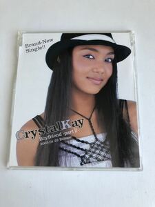 【美品】【非売品】crystal Kay Boyfriend -part 2- 特製サンプラーCD マキシシングル盤【送料スマートレター180円】激レア　希少