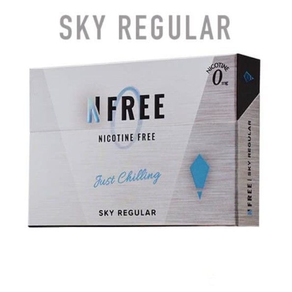 NFREEスカイレギュラー(5箱セット) エヌフリー 電子タバコ ニコチンゼロ 禁煙グッズ NFREE