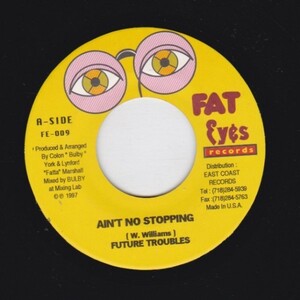 EPレコード　FUTURE TROUBLE / AIN'T NO STOPPING (FAMILY AFFAIR)