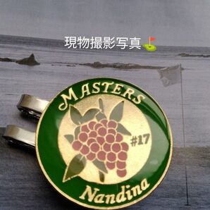 ◆【ボーナス期】少数 Hole #17 THE MASTERS Nandina #17 ゴルフ マーカー!PGA マスターズ