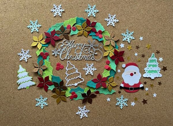ハンドメイド クリスマス 詰め合わせ ダイカット