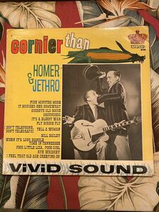 Homer And Jethro 1963 US Original LP Cornier Than Corn