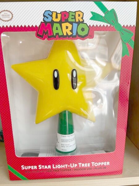 新品 スーパーマリオブラザーズ Super Star ライト LED ライト コンセント ニンテンドー