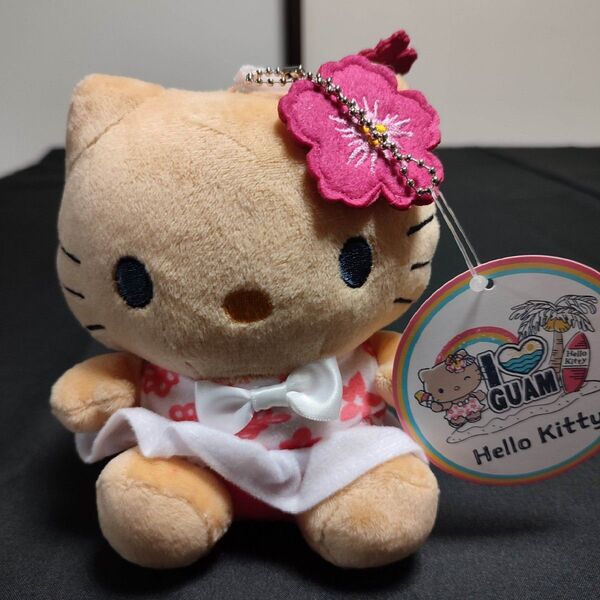 グアム限定 キティちゃん 日焼け ぬいぐるみ サンリオ 日本未発売 ドンキ