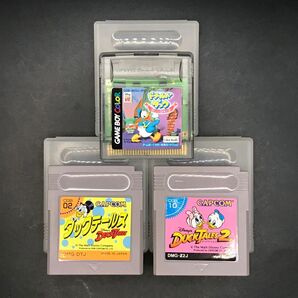 ドナルドダック / ダックテールス 3本セット ゲームボーイ