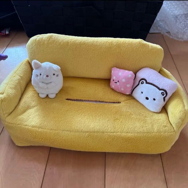 すみっコぐらしソファーティッシュケース