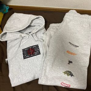 raidback fabric × APPLEBUM スウェットセットアップ