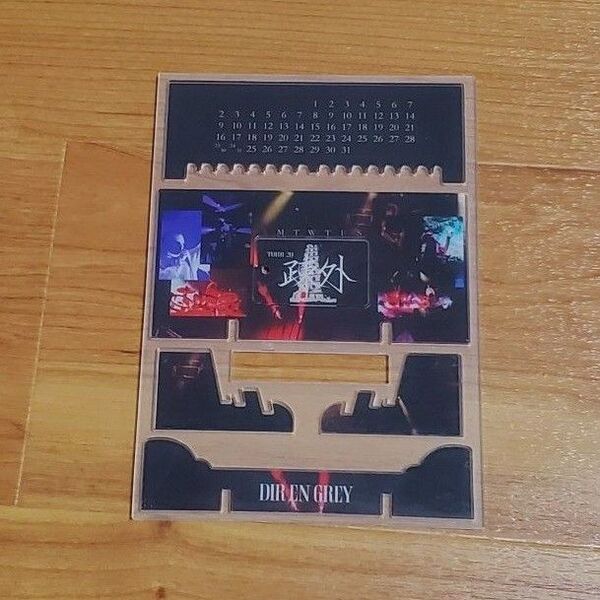 DIR EN GREY 疎外 アクリルカレンダー
