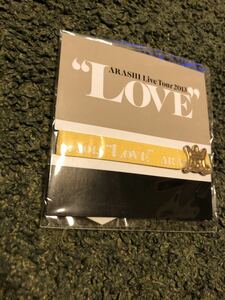 【新品・未開封】2013年 「ARASHI LIVE TOUR 2013 LOVE 」コンサートグッズ 会場限定リボンブレス　イエロー二宮君カラー