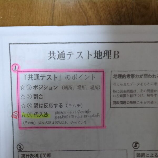 駿台共通テスト地理B