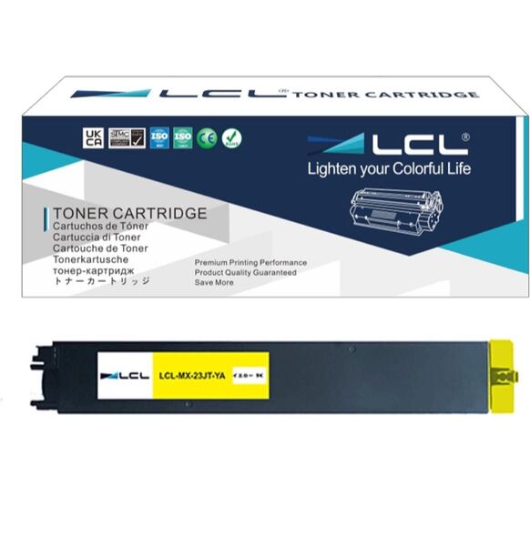LCL Sharp用 シャープ用 MX-23JTYA MX-23JT-YA (1パック イエロー)