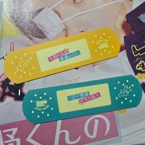 矢野くんの普通の日々 アメコ コラボ ステッカー 黄色 緑