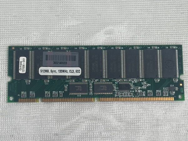 ジャンク メモリ Compaq 127006-041 512MB