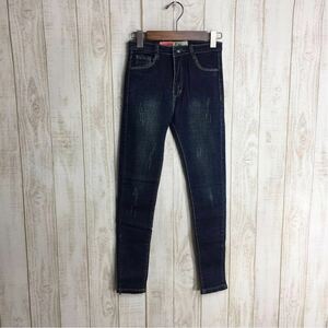 TOP SHOP D&L Jeans Fashion Denim Slim верх магазин джинсы мода Denim тонкий Denim брюки голубой 
