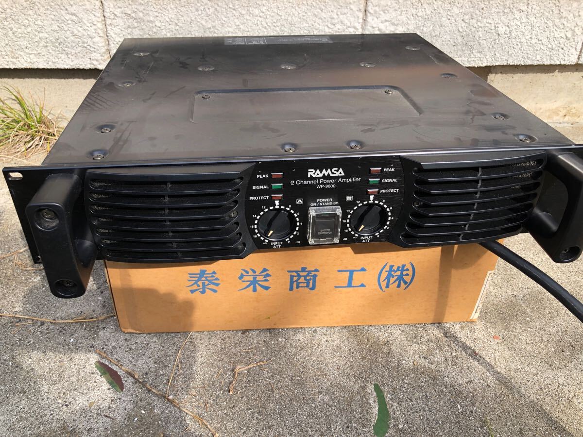 Yahoo!オークション -「ramsa パワーアンプ wp-9600」の落札相場 Yahoo!オークション -「ramsa パワーアンプ wp-9600」の落札相場