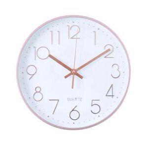 スリーコインズ★新品★メタリック掛時計 ピンクゴールド★フランフラン イケア系 掛け時計