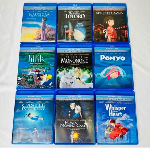 北米版ジブリ Blu-ray 9本セット