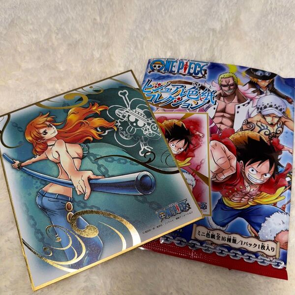 ONEPIECE ワンピース ビジュアル色紙コレクション ナミ