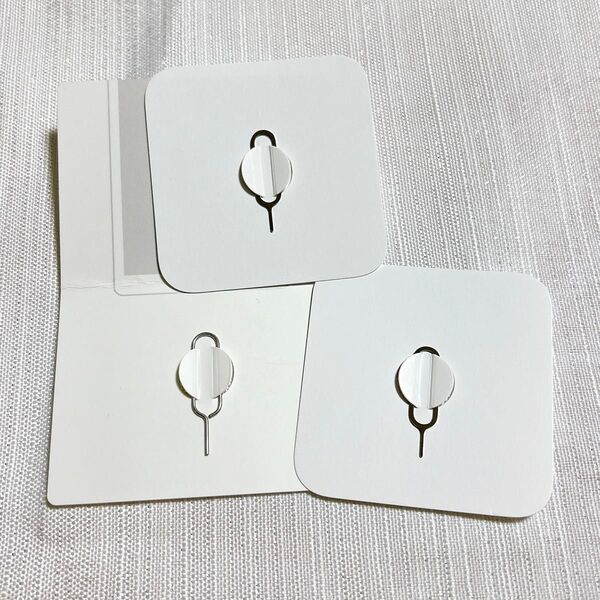 Apple 付属品 simピン 3個セット