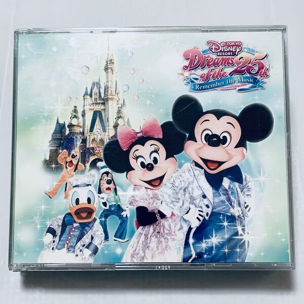 東京ディズニーリゾート ドリームス・オブ・25th~リメンバー・ザ・ミュージック デラックス ※ケース割れ