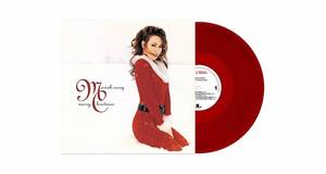 検♪即送・LP盤大ヒット・真っ赤なアナログ盤で登場!■限定盤RED VINYL・MARIAH CAREY マライア・キャリー MERRY CHRISTMAS DELUXE 