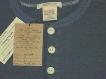 BARNS バーンズ BR3044 29 ネイビー 2 (L) ヘンリー ロンT 長袖 Tシャツ_画像3