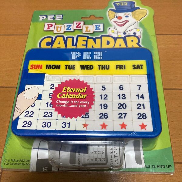 PEZ パズルカレンダー 青