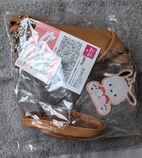 しまむら サンリオ ぬいぐるみ クリアポーチ ポチャッコ