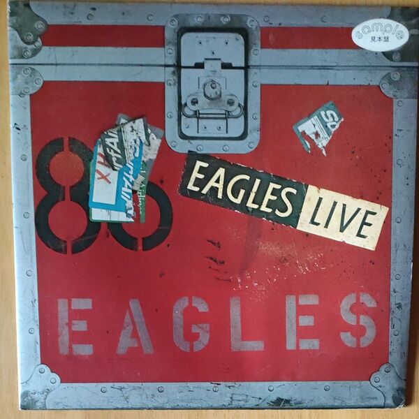 EAGLES/LIVE:2枚組国内盤見開きジャケット見本盤