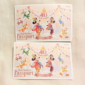 【使用済み】東京ディズニーリゾート パスポート 株主優待 チケット 2枚セット オリエンタルランド