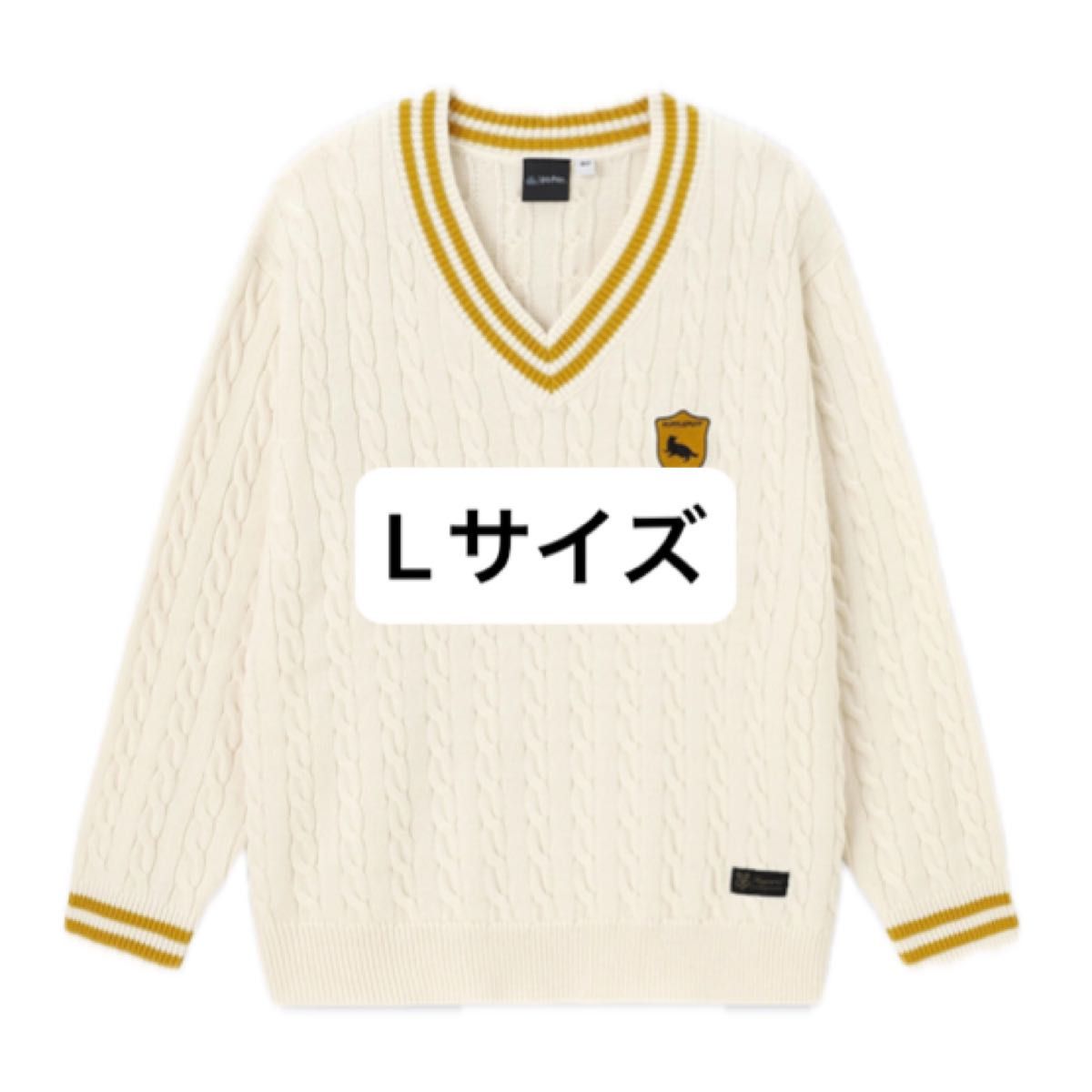 GU ハリーポッター Vネックセーター Harry Potter レイブン GU ハリーポッター Vネックセーター Harry Potter レイブン