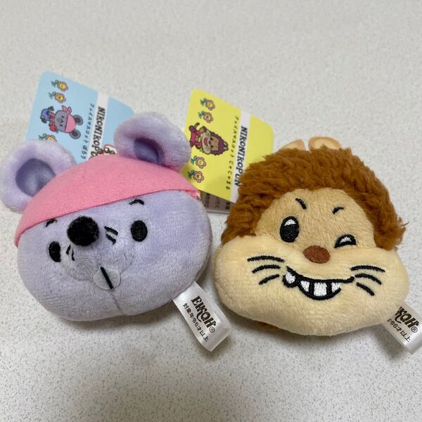 キャンドゥ にこにこぷん フェイスマスコット じゃじゃまる ぽろり マスコット キーチェーン キーホルダー にこぷん クーポン消化