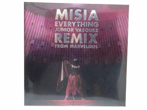 MISIA ミーシャ / Everything -JUNIOR VASQUEZ REMIX 完全生産限定盤 アナログ レコード 新品 未開封品 シールド