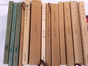 日本人作家の本 １３冊