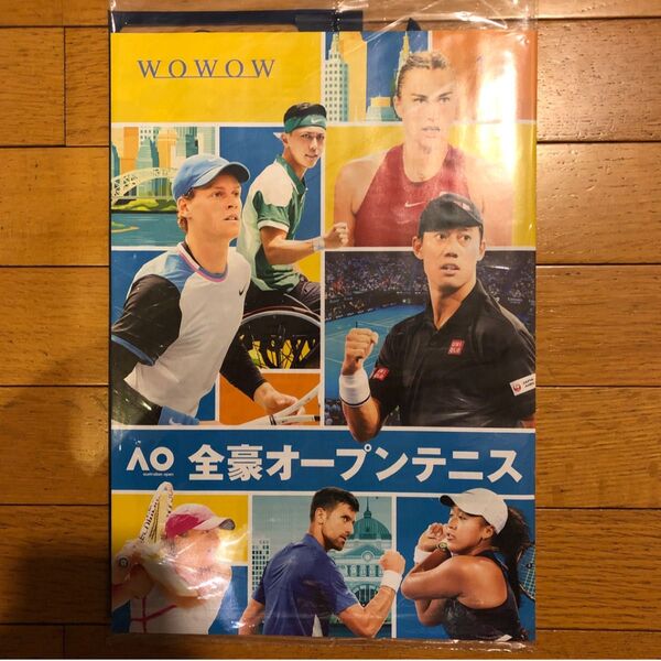 WOWOW マンスリープログラムガイド 2025 January 全豪オープンテニス Australian Open Tennis