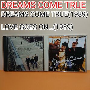 ドリームズ・カム・トゥルー 「DREAMS COME TRUE(1989)」&「LOVE GOES ON…(1989)」使用済